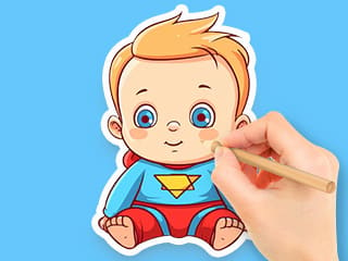 Cute Super Baby