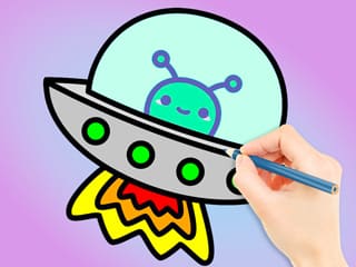 Coloring Book: Galaxy Wander