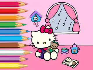 Hello Kitty Rainy Day