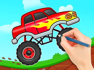 Coloring Book: Monster Truck