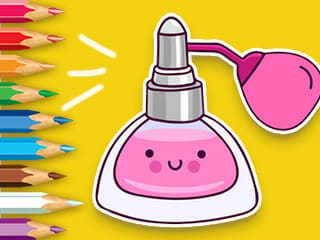 Coloring Book: Perfume Bottle