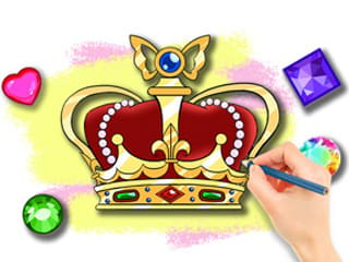 Coloring Book: Royal Crown