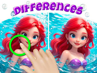 Find The Differences: Little Mermaid