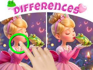 Find The Differences: The Frog Prince