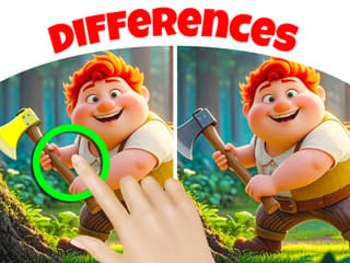 Find The Differences: The Honest Woodcutter