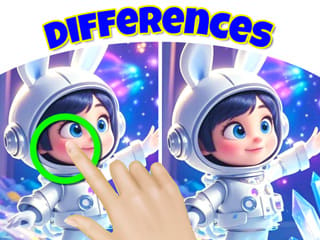 Find The Differences: To The Moon