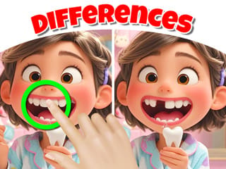 Find The Differences: Tooth Fairy