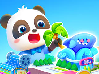 Jigsaw Puzzle: Baby Panda's Dream Town