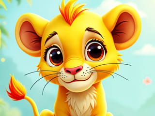 Jigsaw Puzzle: Baby Simba