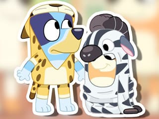 Jigsaw Puzzle: Bluey Cute Onesies