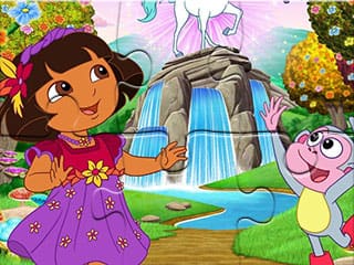 Jigsaw Puzzle: Dora Wonderland