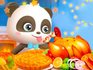 Little Panda Thanksgiving Feast