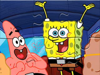 Jigsaw Puzzle: SpongeBob Squarepants Sweet Family