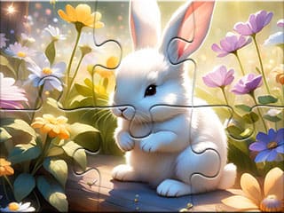 Sunny Forest Rabbit