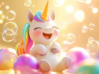 Unicorn Bubble Fun